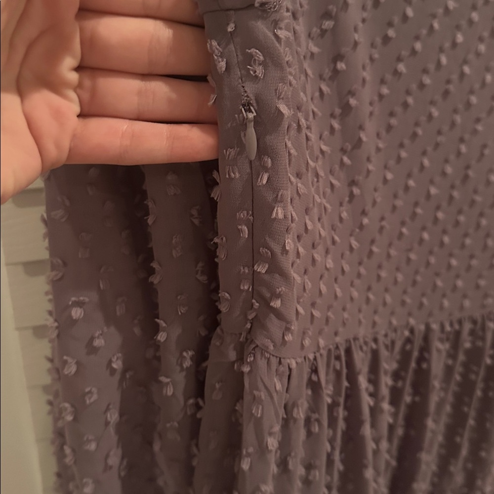 Dainty Jewells Lavender Long Sleeve Dress - Picture 5 of 6